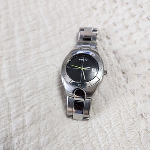 DKNY chrome Watch